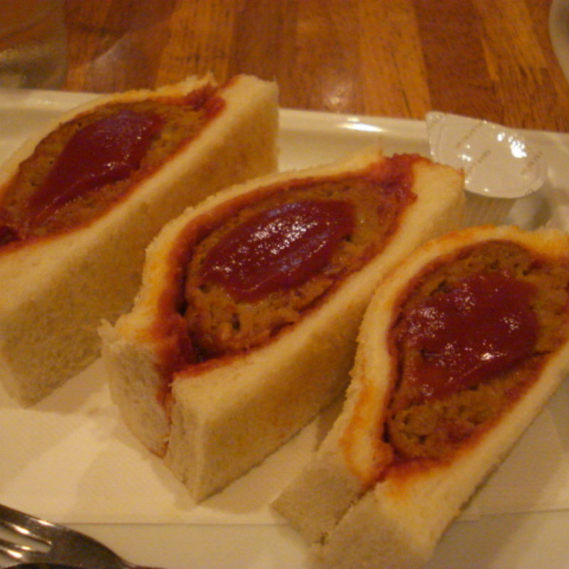 ハンバーグサンド(ビクトリー)