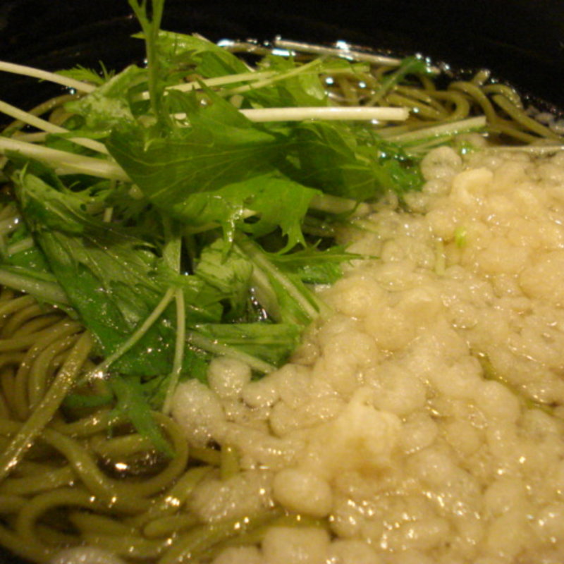 茶蕎麦セット(中村藤吉京都駅店)