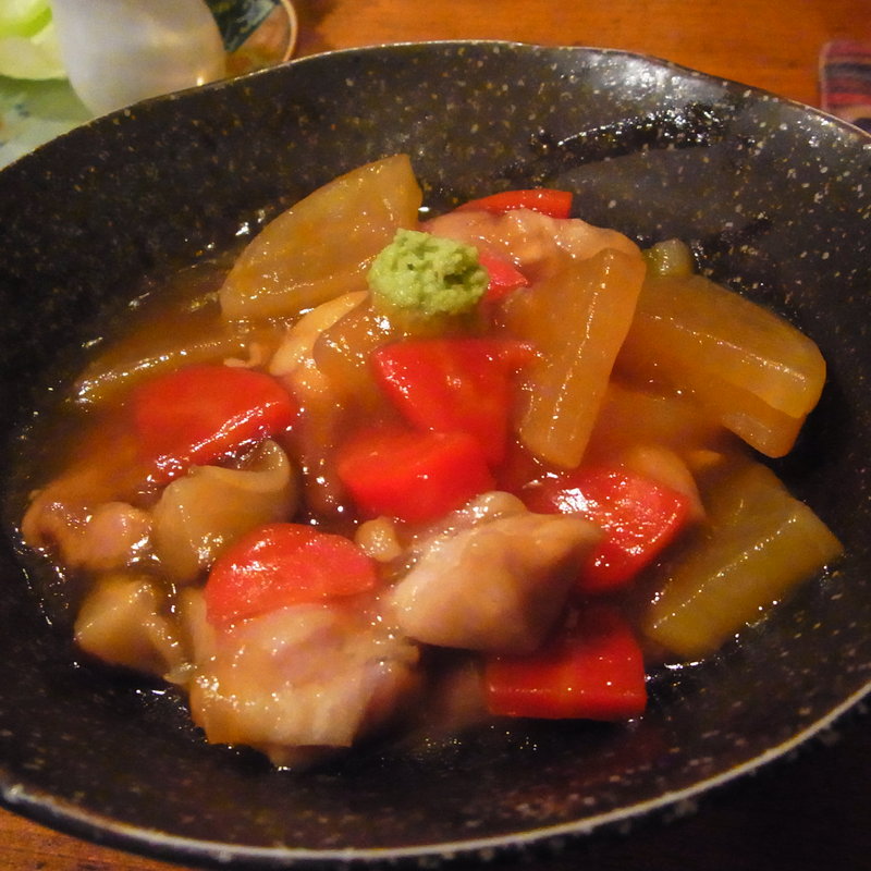 鶏の治部煮(綴 （つづり）)