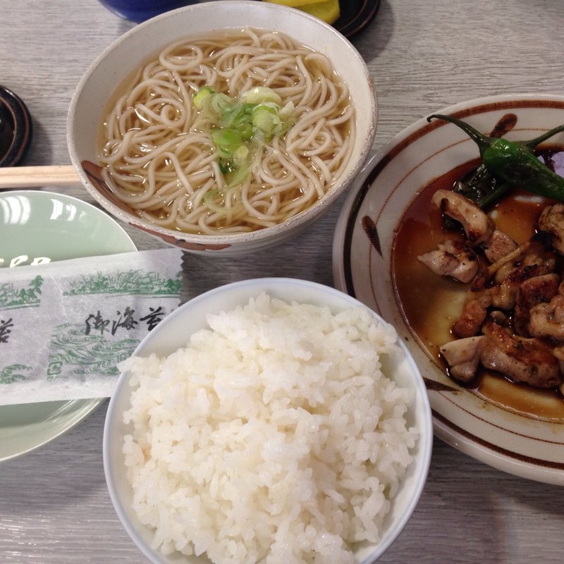 焼きとり定食(総本家 更科 （さらしな）)