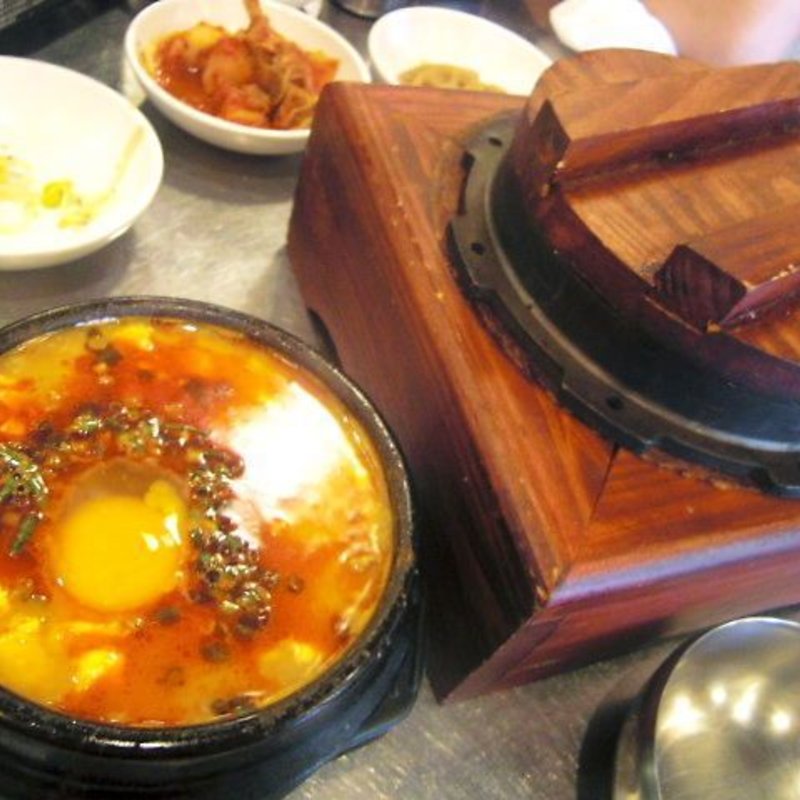 スンドゥブ定食(韓流食堂オッパ！)