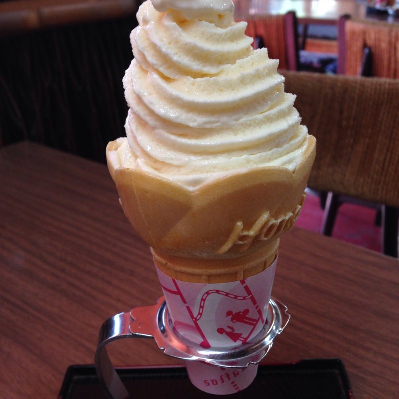 ソフトクリーム バニラ(苔乃茶屋 （こけのちゃや）)