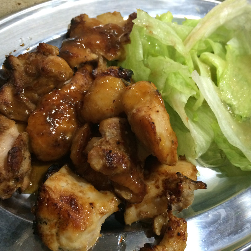鳥の味噌焼き定食(とり金)