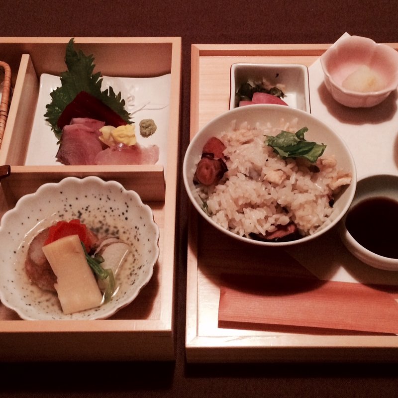 木箱に入ったお楽しみランチコース(日月火 銀座店)