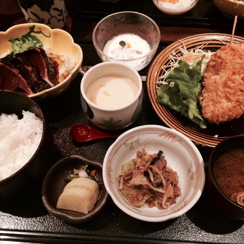 平日限定「週替り定食」(土佐料理 祢保希（ねぼけ）丸の内店)