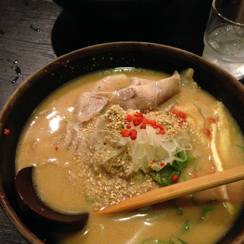 辛味酒粕ラーメン(玄屋)
