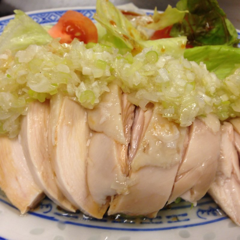 蒸し鶏(なかちゃん )