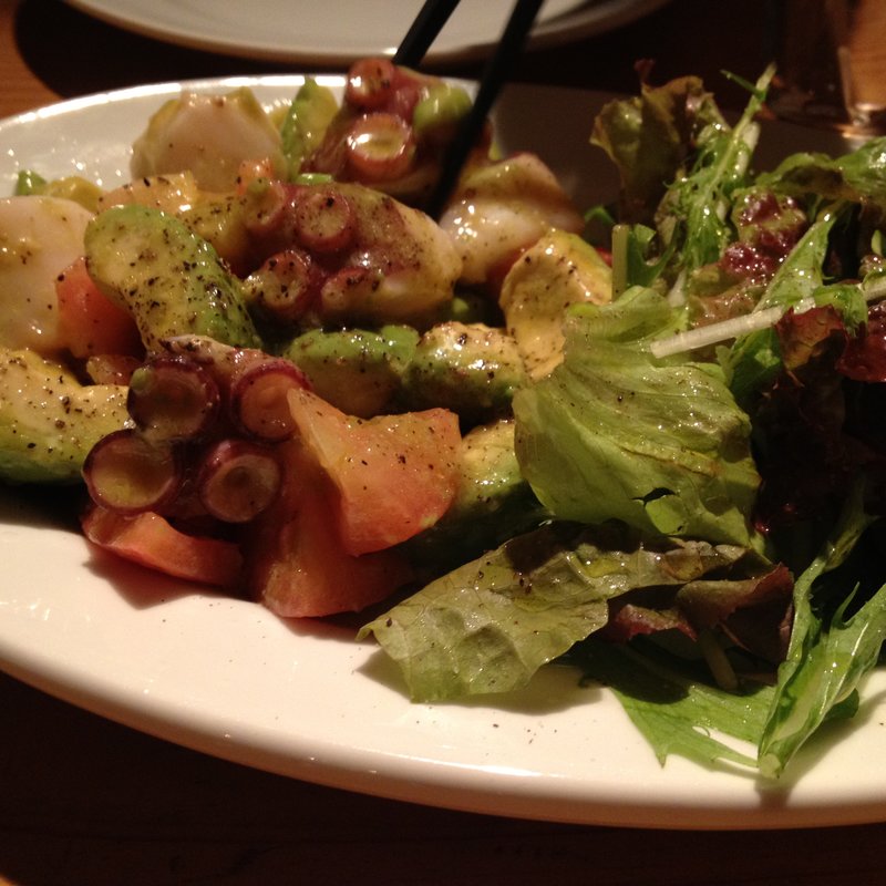 タコとアボカドサラダ(JAPONICA （ジャポニカ）)