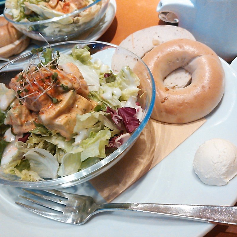 コブサラダセット(JUNO CAFE JIYUGAOKA)