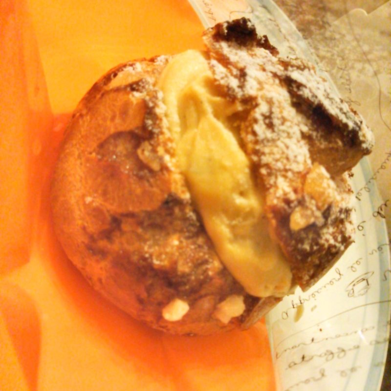 和栗のシュークリーム(プチ・ゾウ)