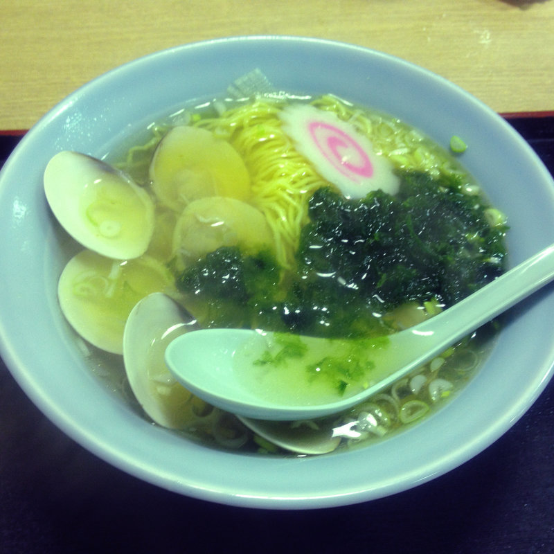 はまぐりラーメン(貝作)