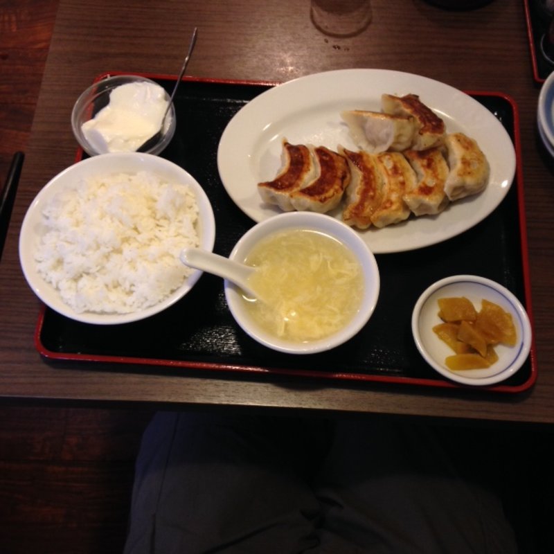 餃子焼定食(勇記餃子房)