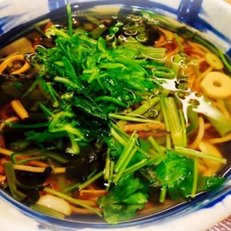 葉わさびそば(そじ坊 津駅チャム店 )