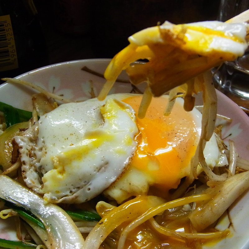 もやしと玉子(岡室酒店直売所)