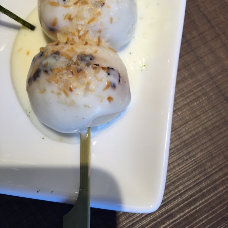 団子　ホワイトチョコあん(和カフェMARUFUJI上本町本店 上本町)