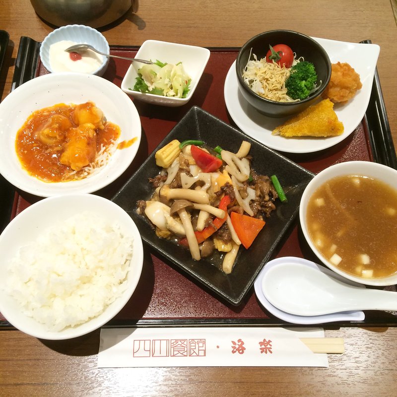 冬の口福(こうふく)セット(四川餐館 京都ポルタ店 )