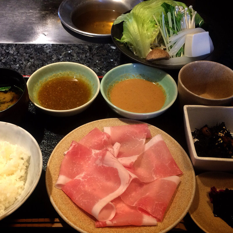 しゃぶしゃぶランチ