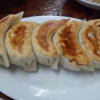 ジャンボ餃子（五ケ）(らーめん 太陽 高円寺店)
