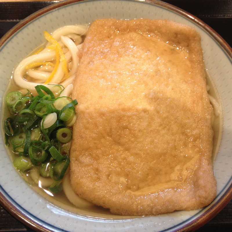 きつねうどん(二代目甚八)