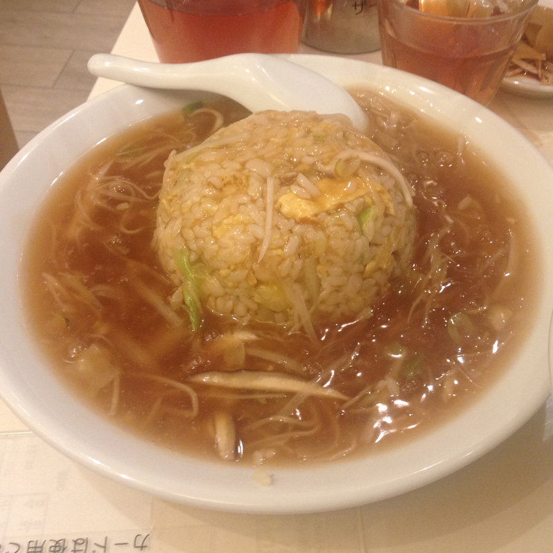 ふかひれあんかけ炒飯(謝甜記 貮号店)