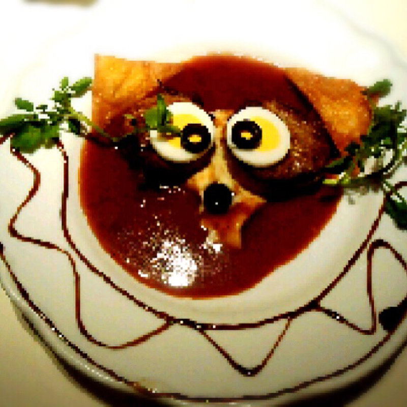 チェシャ猫のにやにやスマイルミートローフ(魔法の国のアリス )