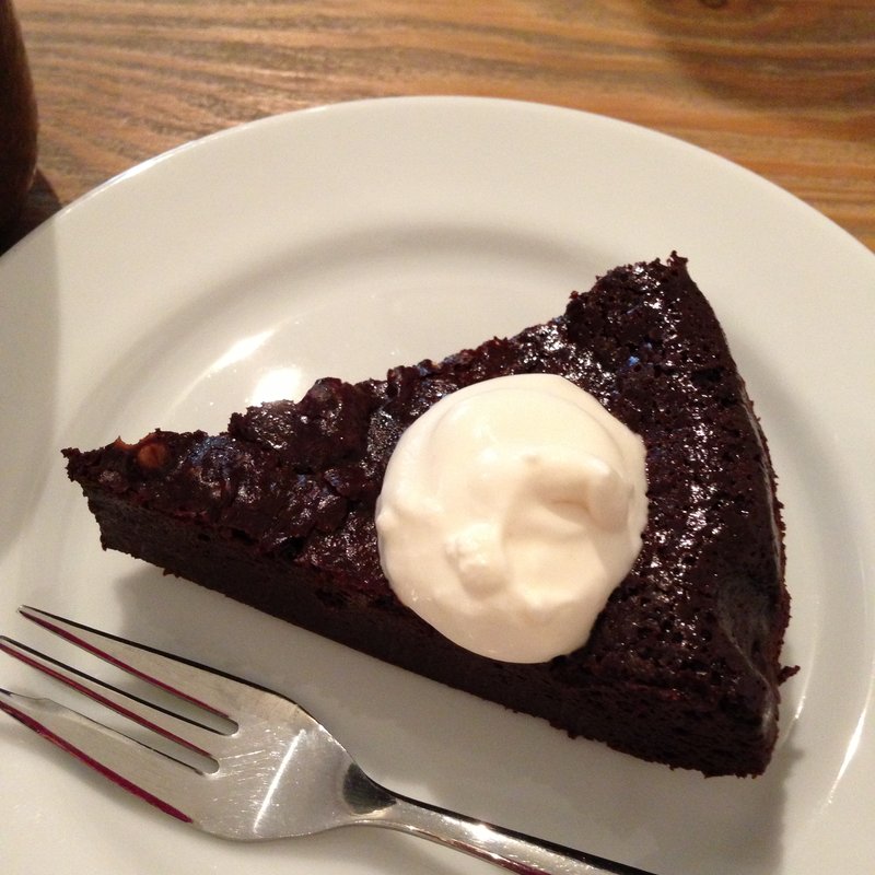 チョコレートケーキ(カフェ トモチート)