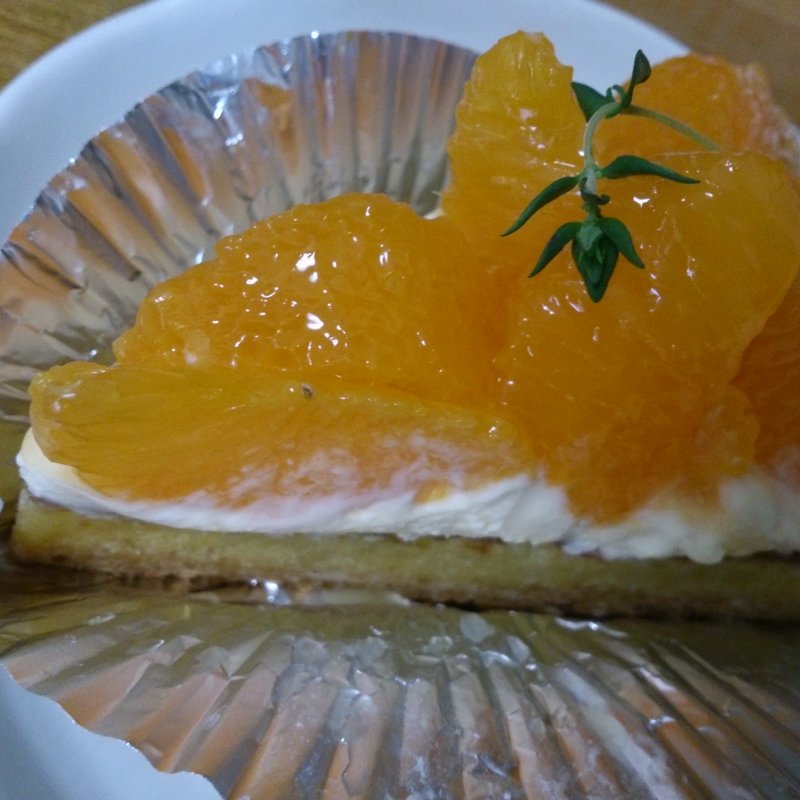 清見オレンジのタルト(pâtisserie belleéquipe パティスリーベルエキップ)