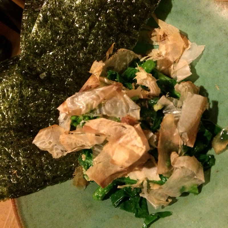 菜の花のおひたし(鶴肴)