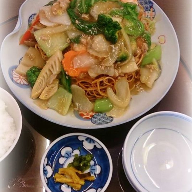 揚げそばあんかけ(平尾屋 )