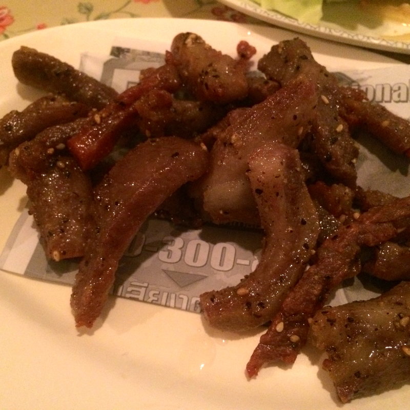 干し豚揚げ(カオマンガイ 立川南口店)