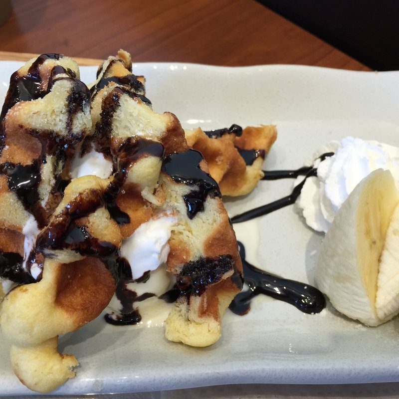 ワッフルショコラ(very berry soup 西神中央)