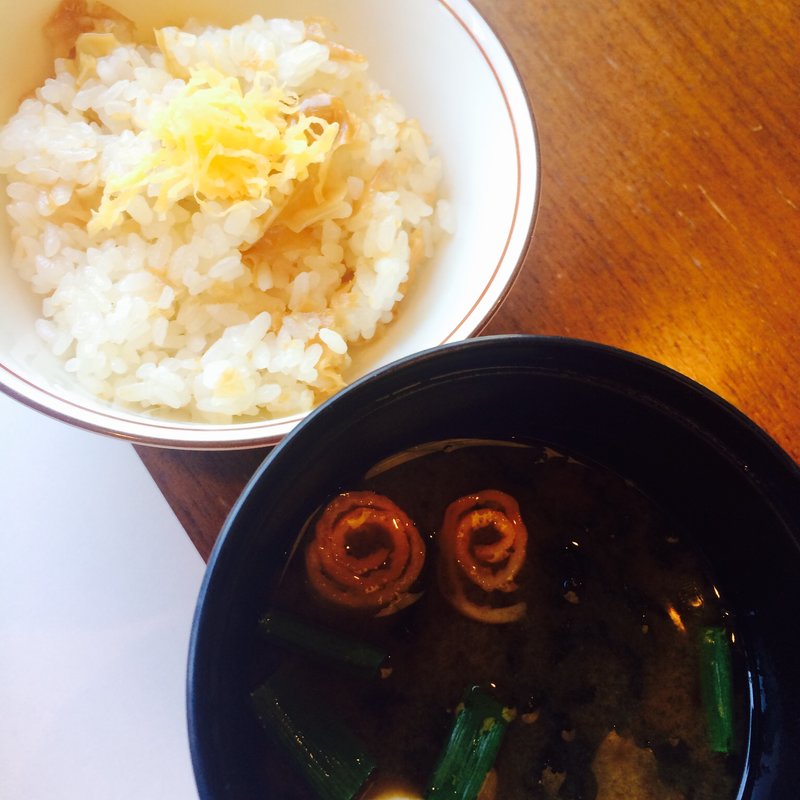 湯葉合わせご飯(パレスホテル大宮 和食堂 欅)