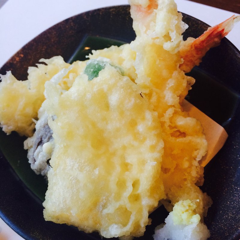 天ぷらの盛合せ(パレスホテル大宮 和食堂 欅)