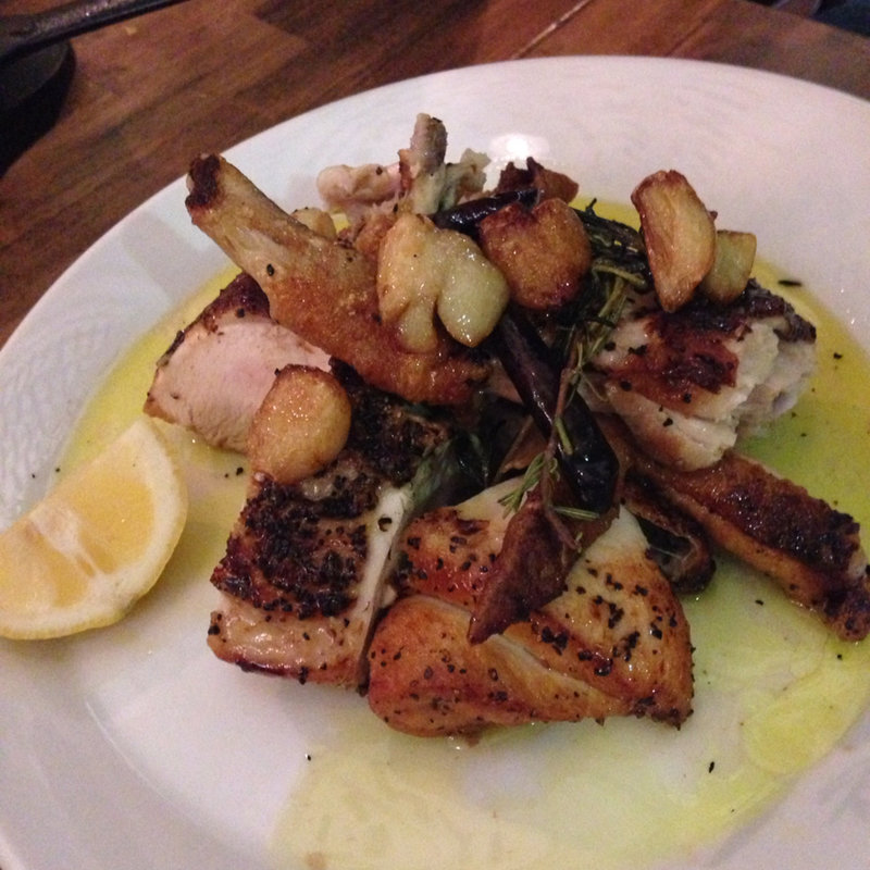 若鶏の香草半身焼き(八十郎 新富二丁目店)