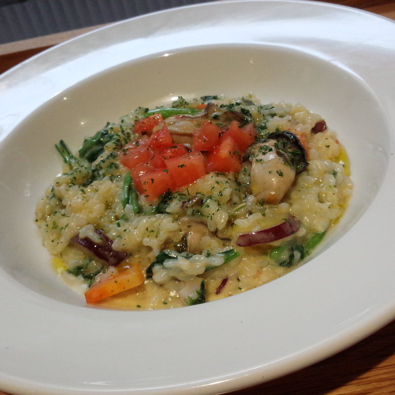 牡蠣と岩のりのリゾット(ジャックポット 狛江 )