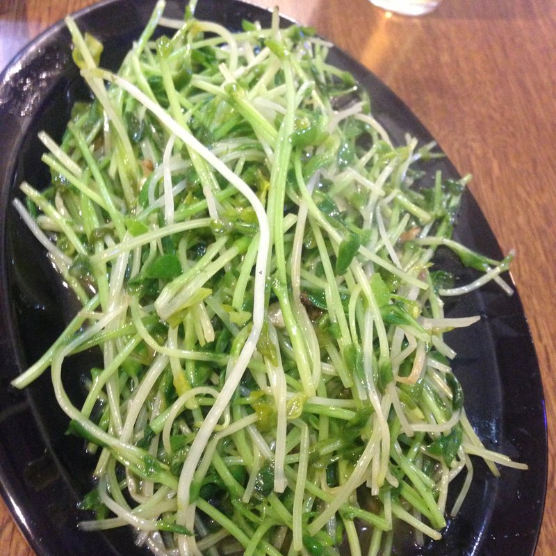 豆苗炒め(ノングインレイ)