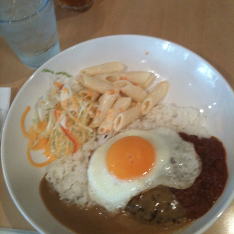 ロコモコランチ(kitchen bar ma‐ha)