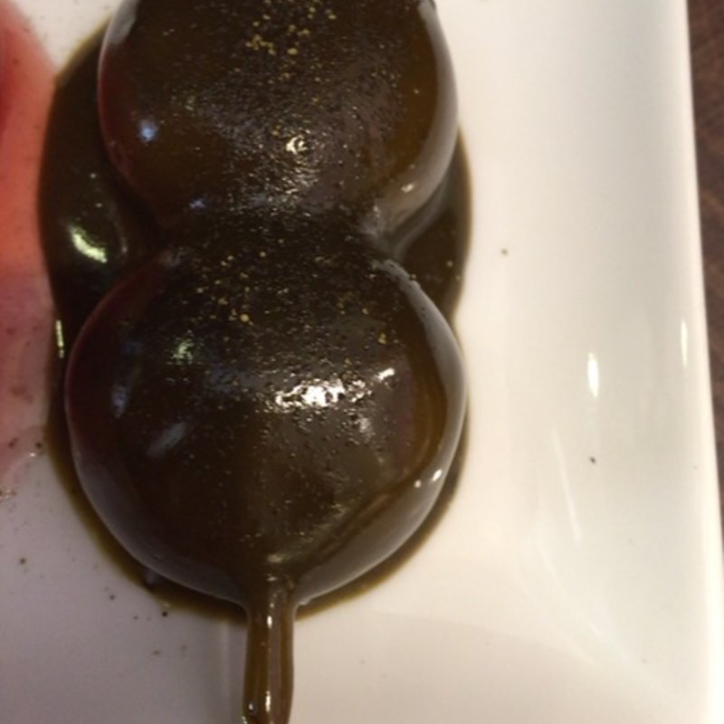 団子　ほうじ茶(和カフェMARUFUJI上本町本店 上本町)