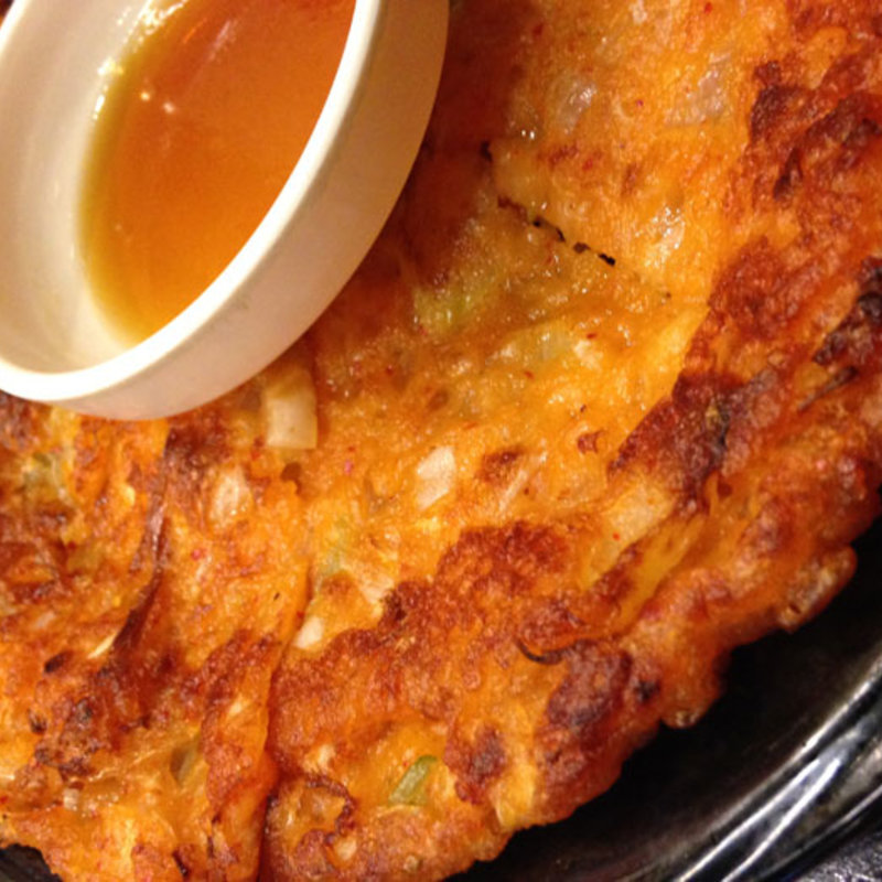 キムチチジミ(セマウル食堂 新大久保店)