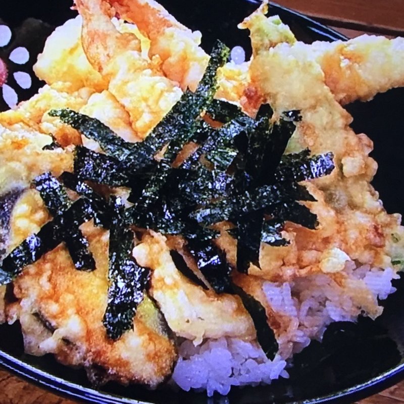 海老穴子丼(谷町 一味禅)