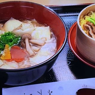 煮麺セット(吉招庵 （キッショウアン）)