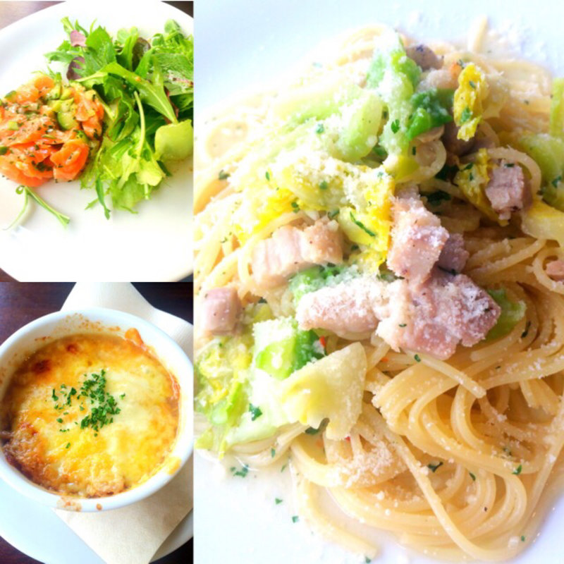 三品本日のランチ(Map of MODE cafe GAMIN〜モード MODE cafe GAMIN〜モード カフェ ギャマン〜 )