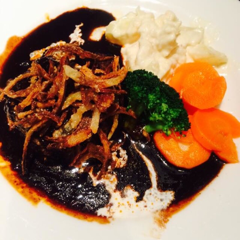 ハンバーグステーキ(山手通十之十 Bougnat酒匠 旧)