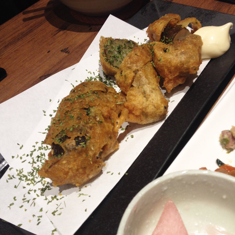 大浦ごぼうの唐揚げ(肉菜処 和心)
