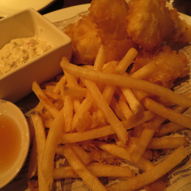 朝漁れカマスのフィッシュ＆チップス(カネ保水産)