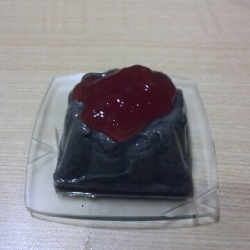 水晶月餅　黒胡麻豆腐花(円果天)