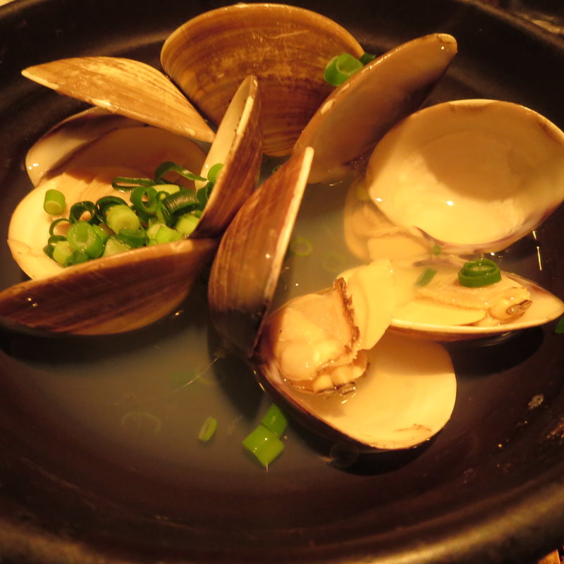アサリの酒蒸し(EN別邸)