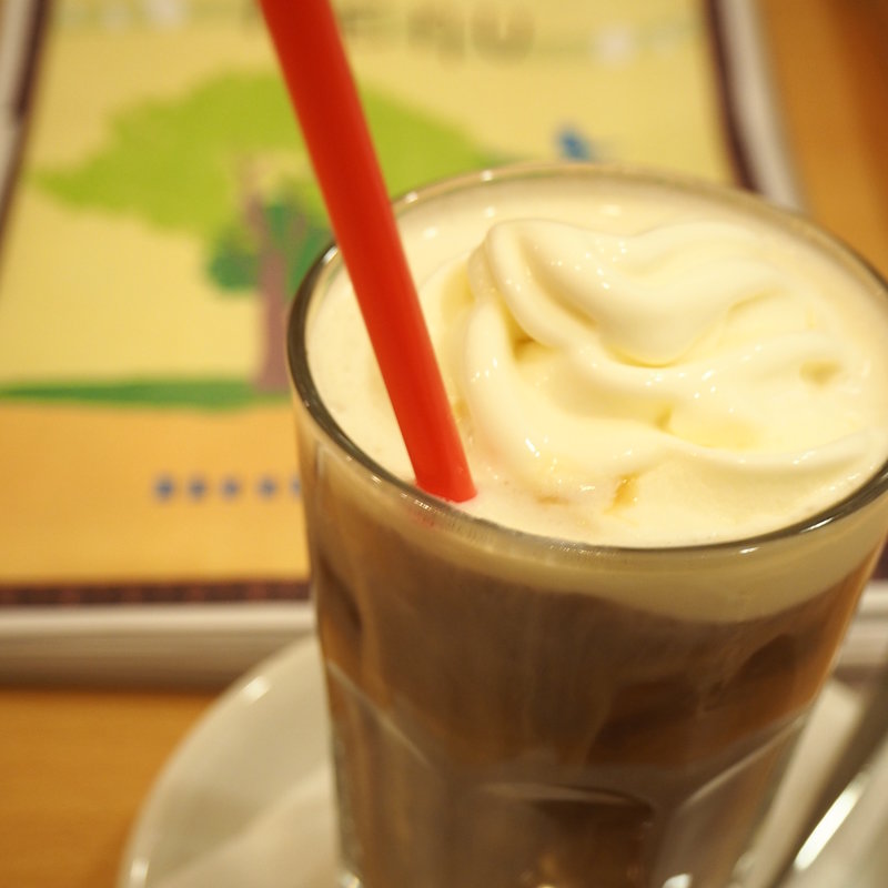 コーヒーフロート(お米のクレープ専門店 JAPAN CREPE 原宿店)