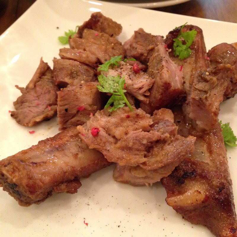 munncafe特製スペアリブ(スパゲッテリア ムンカフェ)