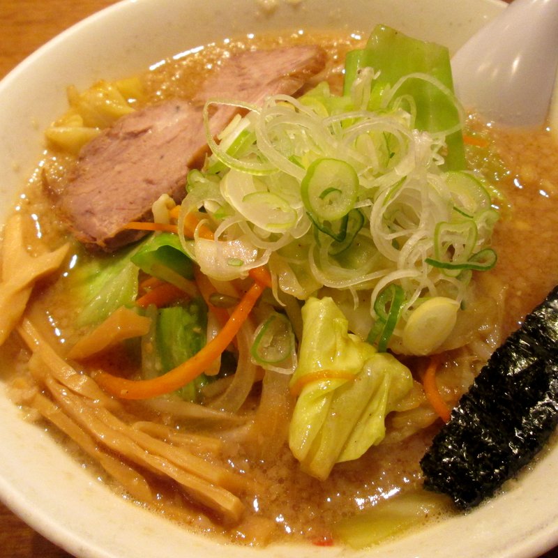 野菜ラーメン(野方ホープ 吉祥寺店)